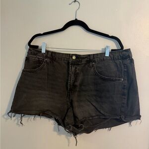 Wild Fable Black Jean Shorts